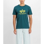 ALPHA IND. BASIC T-SHIRT Deep Petrol