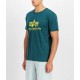 ALPHA IND. BASIC T-SHIRT Deep Petrol