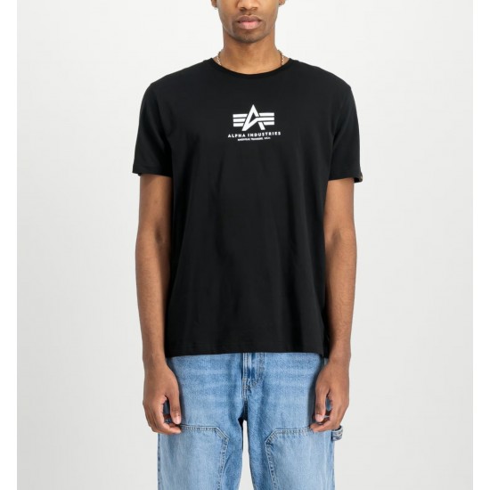 ALPHA IND. BASIC T-SHIRT ML Black