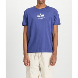 ALPHA IND. BASIC T-SHIRT ML Night Purple