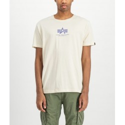 ALPHA IND. BASIC T-SHIRT ML Vintage White