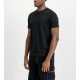 ALPHA IND. LABEL BACKPRINT T-SHIRT Black
