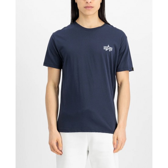ALPHA IND. SIGNATURE BACK PRINT T-SHIRT Rep. Blue ALPHA IND. SIGNATURE BACK PRINT T-SHIRT Rep. Blue