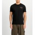 ALPHA IND. TONAL LOGO PRINT T-SHIRT Black