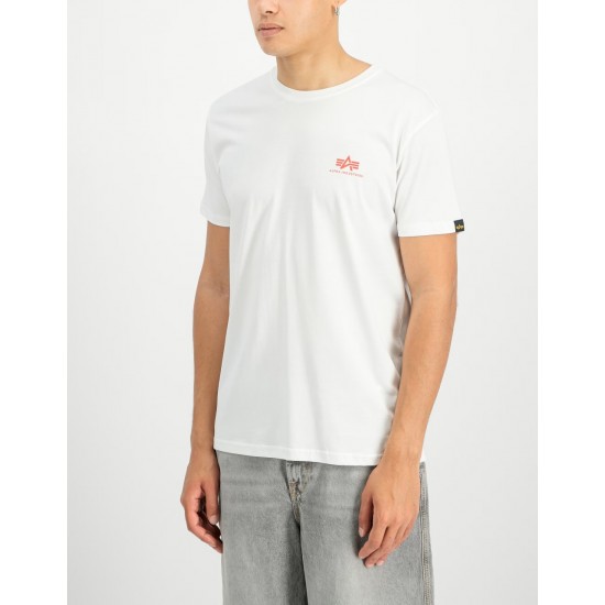 ALPHA IND. BACKPRINT T T-SHIRT White/Speed Red