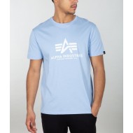 ALPHA IND. BASIC T-SHIRT Light Blue