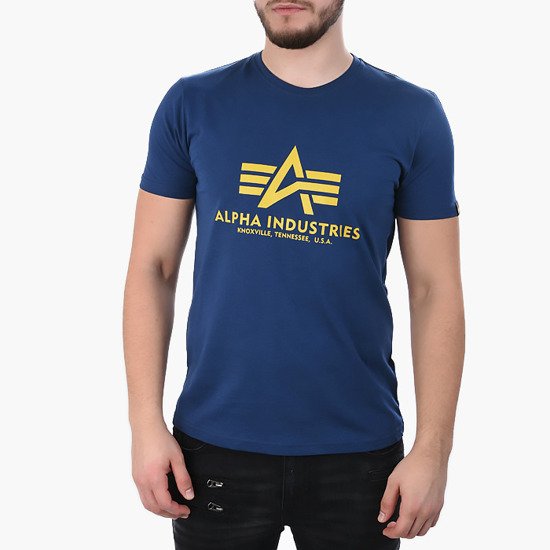 ALPHA IND. BASIC T-SHIRT New Navy ALPHA IND. BASIC T-SHIRT New Navy