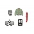 ALPHA IND. STICKER PACK (NALJEPNICE)