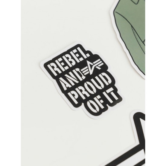ALPHA IND. STICKER PACK (NALJEPNICE)