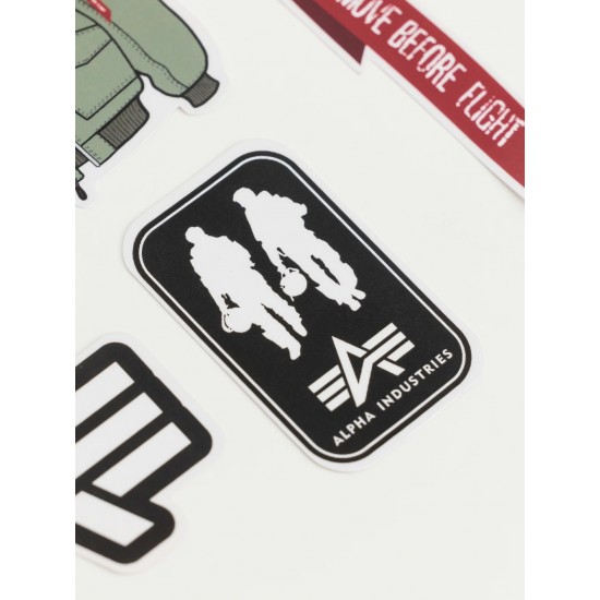 ALPHA IND. STICKER PACK (NALJEPNICE)
