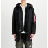 ALPHA IND. JAKNA STUDIO M-51 FISHTAIL BACKPRINT 2u1 Black