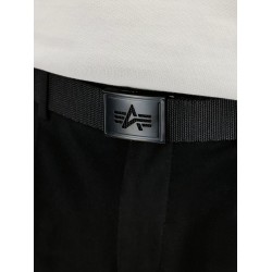 ALPHA IND. REMEN HEAVY DUTY LOGO BELT Black/Black