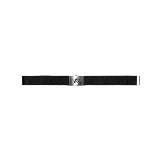 ALPHA IND. REMEN HEAVY DUTY LOGO BELT Black