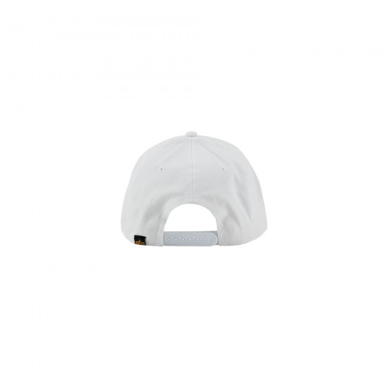 ALPHA IND. CAP White