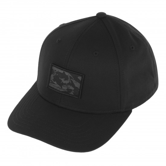 ALPHA IND. CREW CAMO CAP Black ALPHA IND. CREW CAMO CAP Black