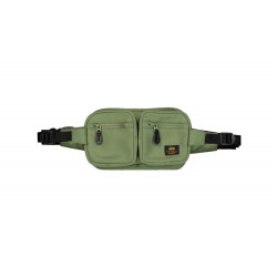 ALPHA IND. LABEL WAIST BAG Sage Green