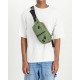 ALPHA IND. LABEL WAIST BAG Sage Green ALPHA IND. LABEL WAIST BAG Sage Green