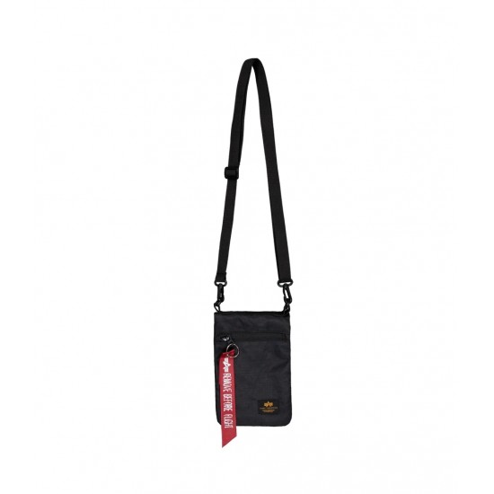 ALPHA IND. TRAVEL SLING BAG Black