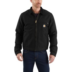 CARHARTT JAKNA ICONIC DUCK DETROIT JACKET Black