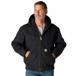 CARHARTT JAKNA ICONIC DUCK ACTIVE Black