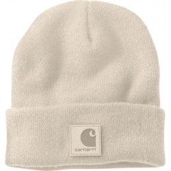 CARHARTT KAPA BLACK LABEL WATCH HAT White Oat Milk