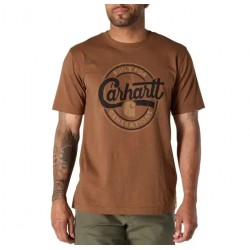 CARHARTT SCRIPT GRAPHIC T-SHIRT Brown