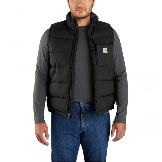 CARHARTT PRSLUK LOOSE FIT MIDWEIGHT INSULATED VEST Black