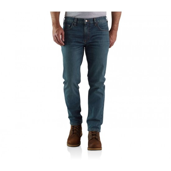 CARHARTT HLAČE RUGGED FLEX RELAXED FIT Blue Canyon