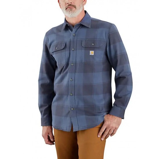 CARHARTT KOŠULJA FLANNEL L/S PLAID SHIRT Navy CARHARTT KOŠULJA FLANNEL L/S PLAID SHIRT Navy