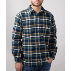CARHARTT KOŠULJA MIDWEIGHT FLANNEL L/S PLAID SHIRT Navy