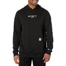 CARHARTT LIGHTWEIGHT LOGO GRAPHIC SWEATSHIRT Black