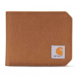 CARHARTT NYLON DUCK BIFOLD WALLET OS Brown