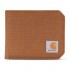 CARHARTT NYLON DUCK BIFOLD WALLET OS Brown