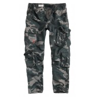 SURPLUS HLAČE AIRBORNE SLIMMY Black Camo