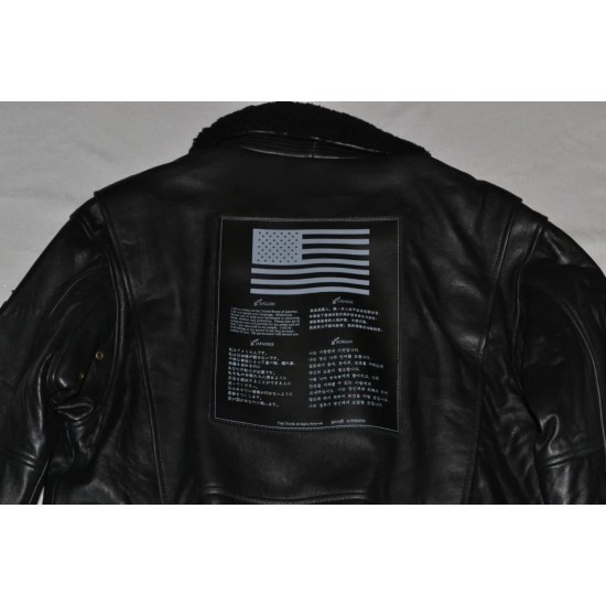 TOP GUN OFFICIAL BOMBER JACKET Black/Black TOP GUN OFFICIAL BOMBER JACKET Black/Black