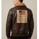 TOP GUN OFFICIAL BOMBER JACKET Brown