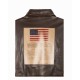 TOP GUN OFFICIAL BOMBER JACKET Brown
