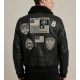 TOP GUN 1 G-1 WITH PATCHES Black