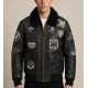 TOP GUN 1 G-1 WITH PATCHES Black