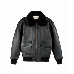 TOP GUN MILITARY G-1 JACKET Black