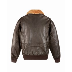 TOP GUN MILITARY G-1 JACKET Brown