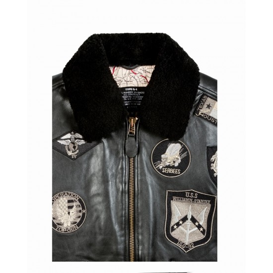 TOP GUN OFFICIAL BOMBER JACKET Black/Black