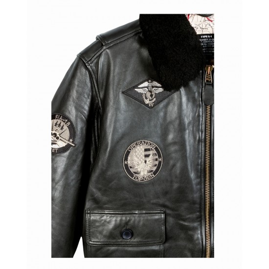 TOP GUN OFFICIAL BOMBER JACKET Black/Black
