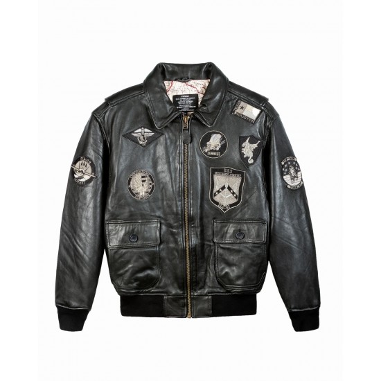 TOP GUN OFFICIAL BOMBER JACKET Black/Black