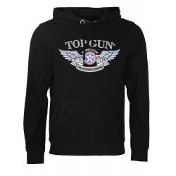 TOP GUN HOODY TG 22-025 Black
