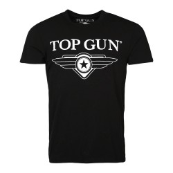 TOP GUN T-SHIRT CLOUDY Black