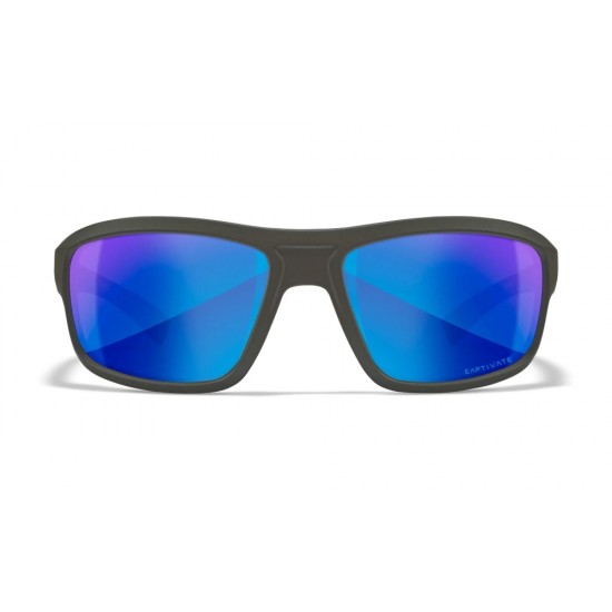 CONTEND Captivate Polarized Blue Mirror / Matte Graphite Frame CONTEND Captivate Polarized Blue Mirror / Matte Graphite Frame