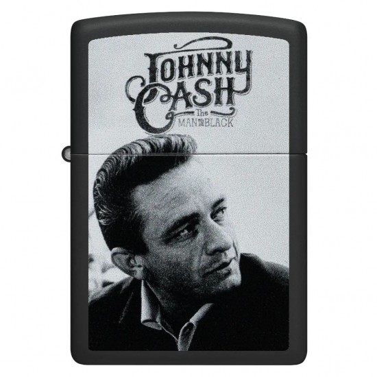 ZIPPO UPALJAČ Johnny Cash Portrait Design