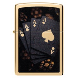 ZIPPO UPALJAČ Lucky Aces Design 