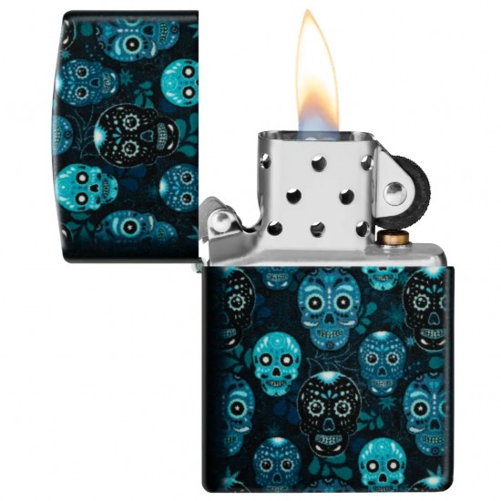 ZIPPO UPALJAČ Sugar Skull Design